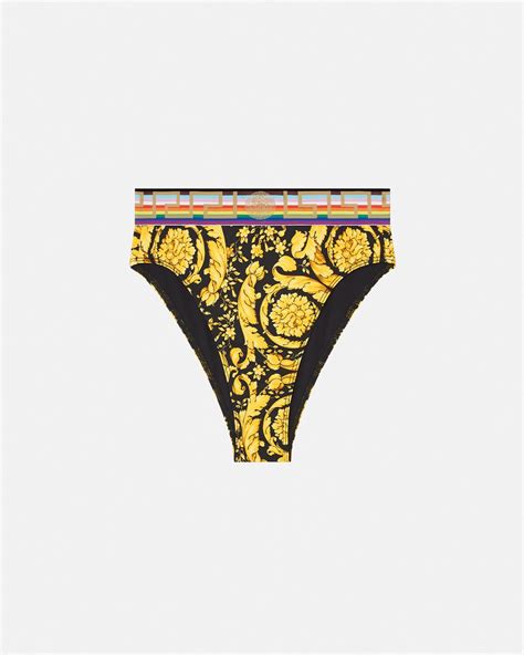 versace swimwear women|Versace barocco bikini.